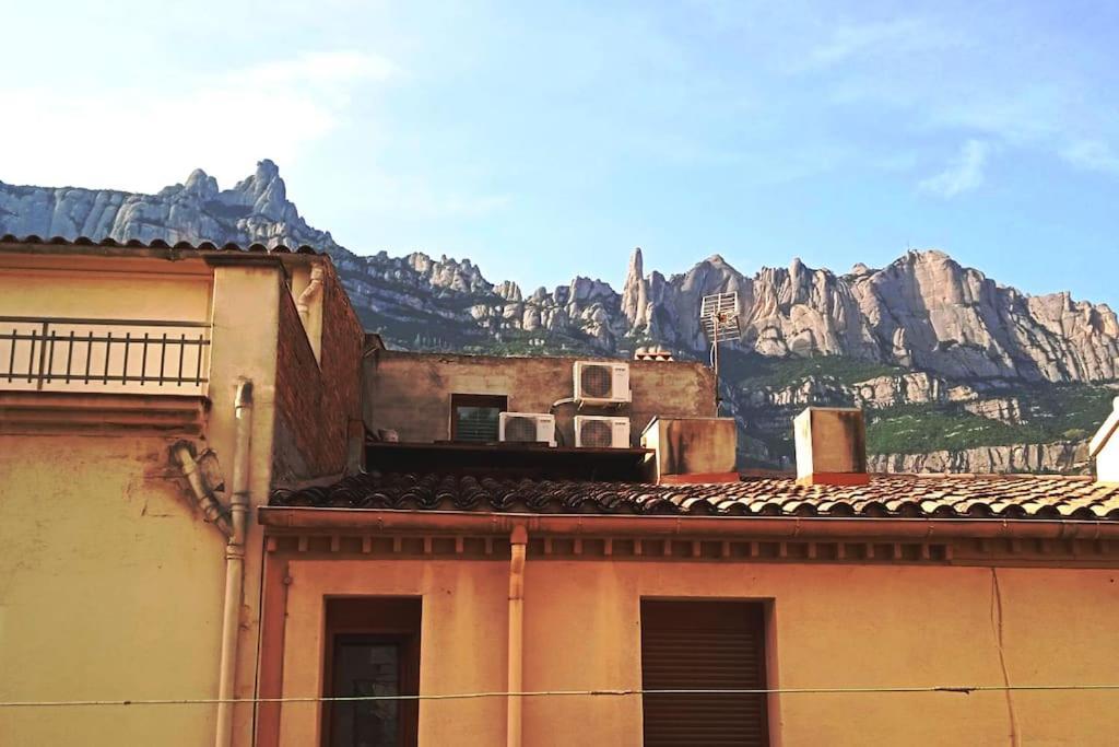 Piso Con Desayuno Incluido Y Vistas A La Montana. Lejlighed Monistrol de Montserrat Eksteriør billede