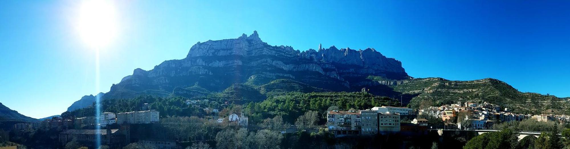 Piso Con Desayuno Incluido Y Vistas A La Montana. Lejlighed Monistrol de Montserrat Eksteriør billede